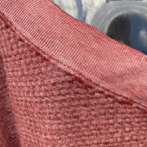 We The Free/ Free People Southside Thermal Shirt Size Small - Picture 7 of 9